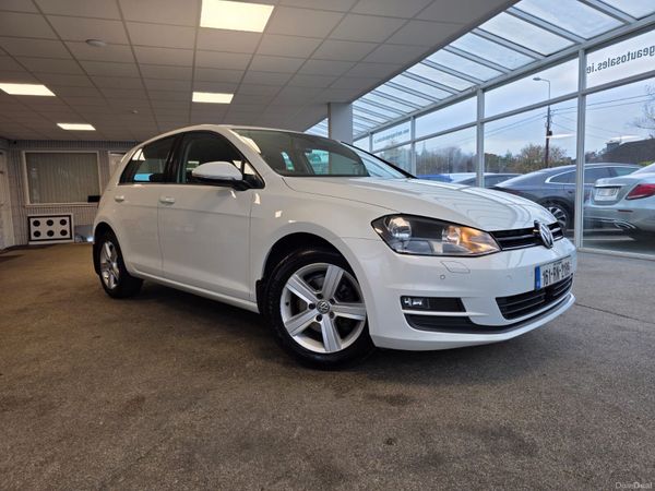 Volkswagen Golf Hatchback, Diesel, 2016, White