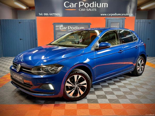 Volkswagen Polo Hatchback, Petrol, 2018, Blue