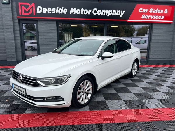 Volkswagen Passat Saloon, Diesel, 2017, White