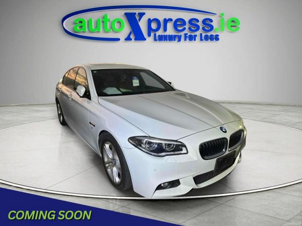 BMW 5-Series Saloon, Diesel, 2016, White