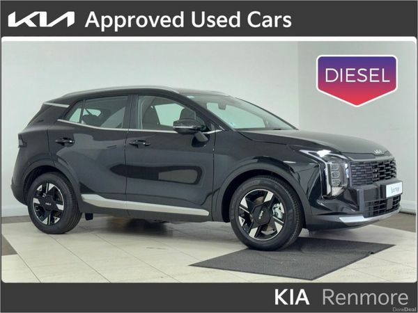 Kia Sportage SUV, Diesel, 2026, Black