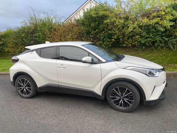 Toyota C-HR Hatchback, Petrol Hybrid, 2018, White