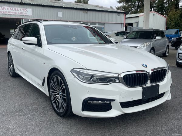 BMW 5-Series Estate, Diesel, 2018, White