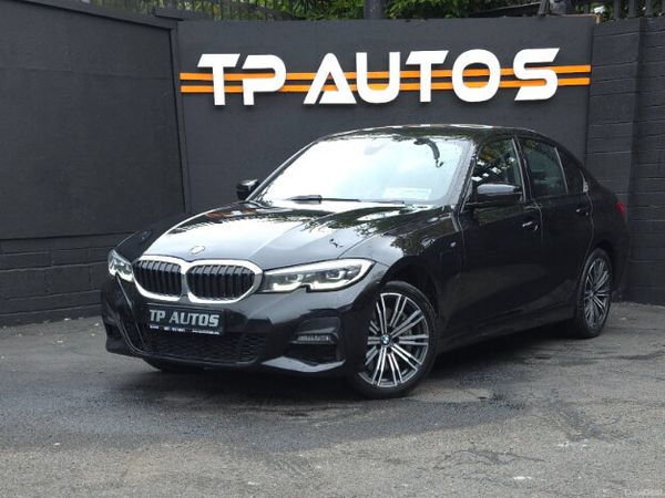 BMW 3-Series Saloon, Petrol Hybrid, 2020, Black