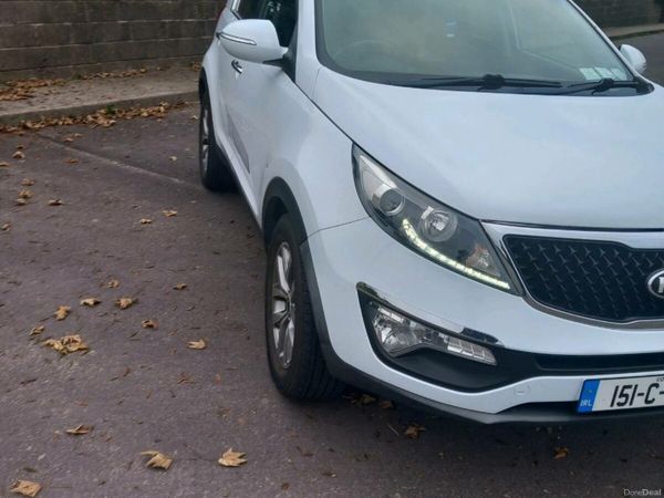 Kia Sportage SUV, Diesel, 2015, White