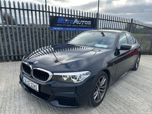 BMW 5-Series Saloon, Diesel, 2019, Black
