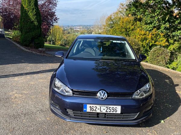 Volkswagen Golf Hatchback, Diesel, 2016, Blue