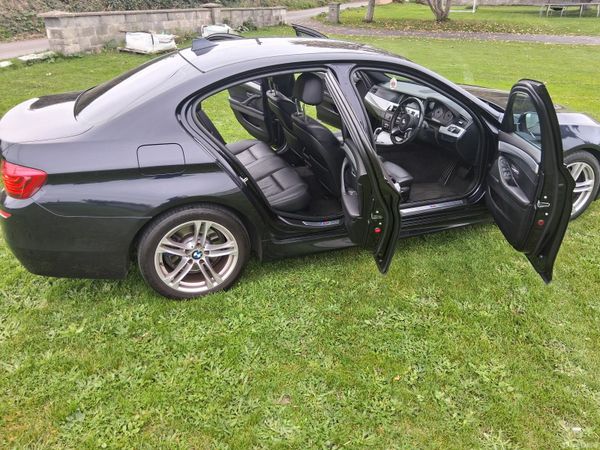 BMW 5-Series Saloon, Diesel, 2013, Black