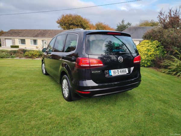Volkswagen Sharan MPV, Diesel, 2016, Black