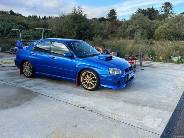 Subaru Impreza Saloon, Petrol, 2004, Blue