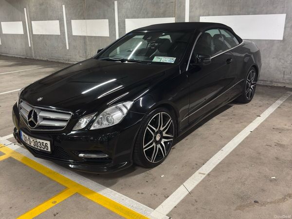 Mercedes-Benz E-Class Convertible, Diesel, 2013, Black