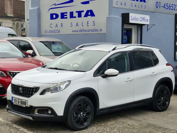 Peugeot 2008 SUV, Petrol, 2017, White