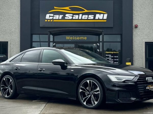 Audi A6 Saloon, Diesel Hybrid, 2022, Black