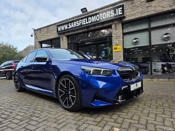 BMW M5 Saloon, Petrol Plug-in Hybrid, 2025, Blue