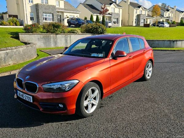 BMW 1-Series Hatchback, Diesel, 2018, Orange
