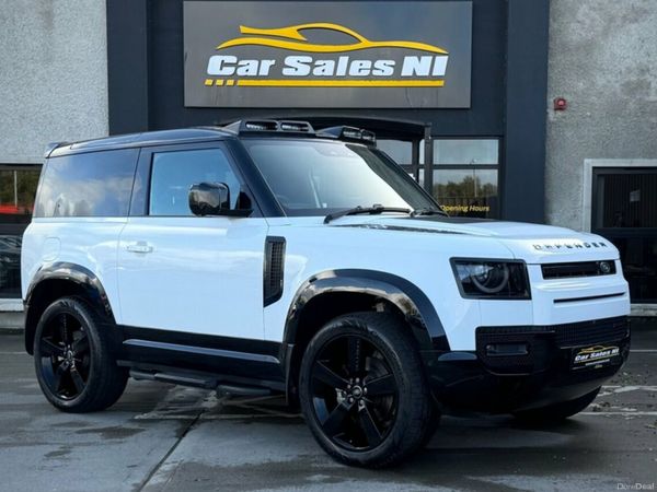 Land Rover Defender SUV, Diesel Hybrid, 2023, White