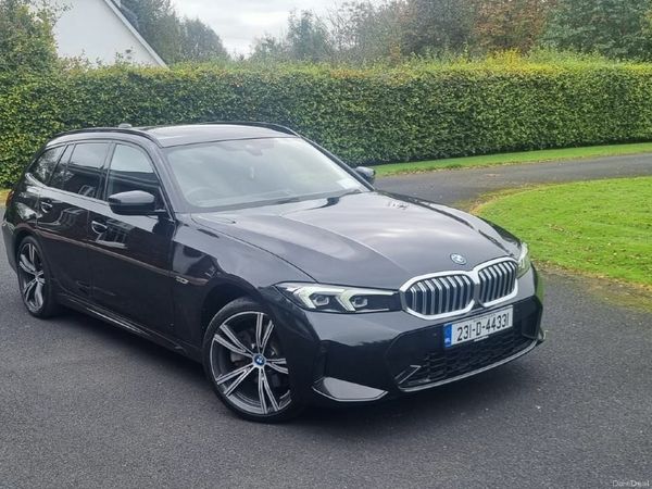 BMW 3-Series Estate/Jeep, Petrol Plug-in Hybrid, 2023, Black