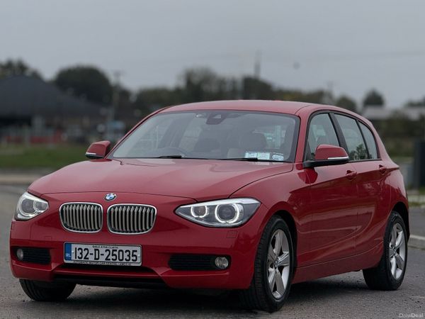 BMW 1-Series Hatchback, Petrol, 2013, Red