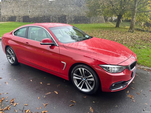 BMW 4-Series Coupe, Petrol, 2019, Red