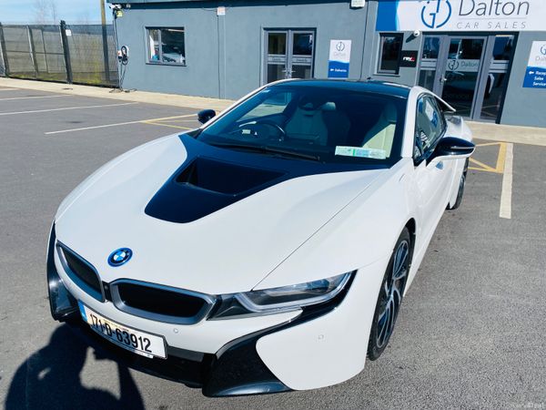 BMW i8 Coupe, Petrol Plug-in Hybrid, 2017, White