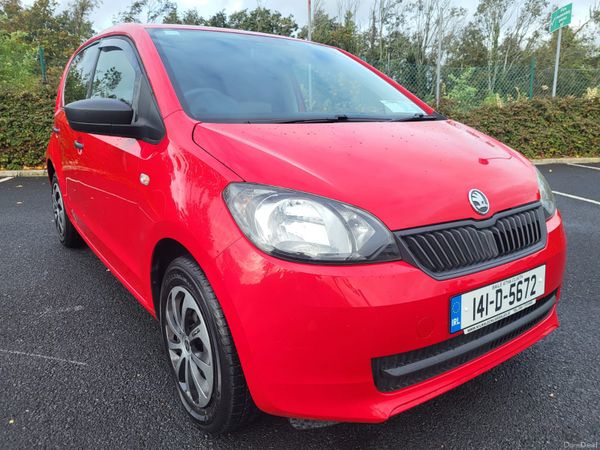 Skoda Citigo Hatchback, Petrol, 2014, Red