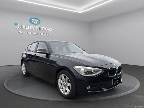 BMW 1-Series Hatchback, Petrol, 2013, Black