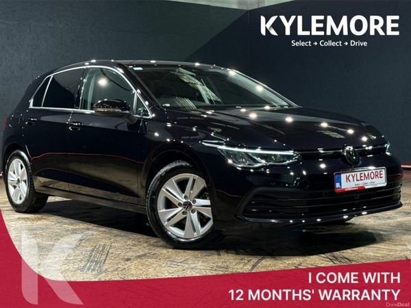 Volkswagen Golf Hatchback, Petrol Hybrid, 2024, Black