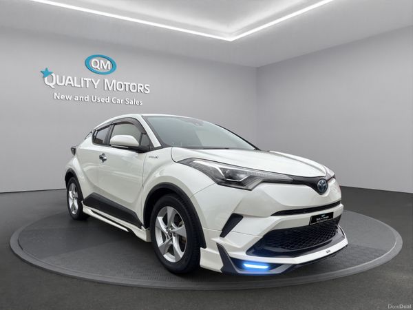 Toyota C-HR Coupe, Petrol Hybrid, 2018, White