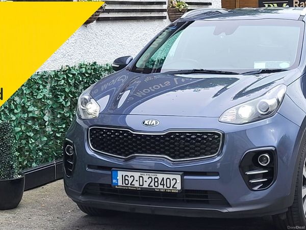 Kia Sportage SUV, Diesel, 2016, Blue