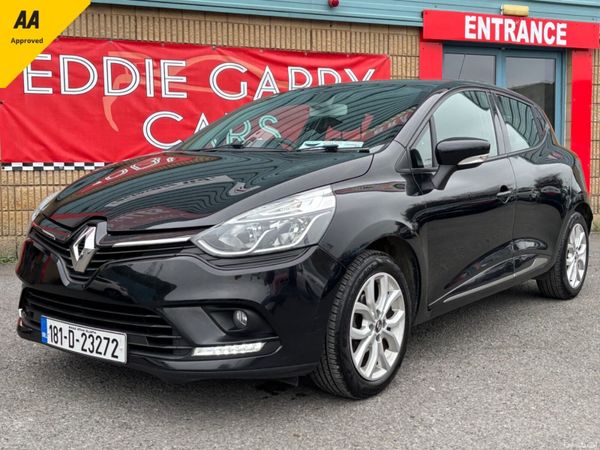 Renault Clio Hatchback, Petrol, 2018, Black