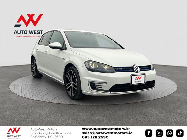 Volkswagen Golf Hatchback, Petrol Plug-in Hybrid, 2015, White