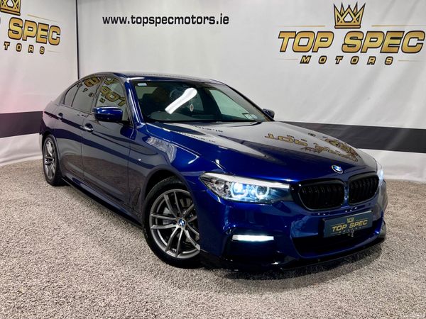 BMW 5-Series Saloon, Diesel, 2018, Blue
