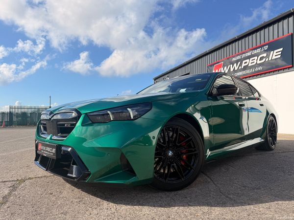 BMW M5 Saloon, Petrol Plug-in Hybrid, 2025, Green