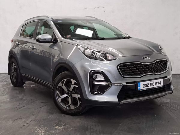 Kia Sportage SUV, Diesel Hybrid, 2020, Grey