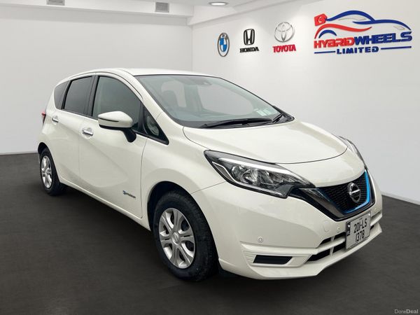 Nissan Note Hatchback, Petrol Hybrid, 2020, White