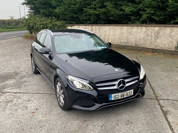 Mercedes-Benz C-Class Estate, Petrol Plug-in Hybrid, 2016, Black
