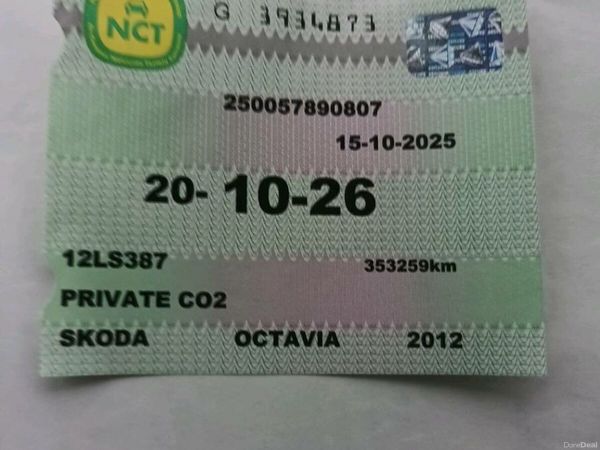 Skoda Octavia Saloon, Diesel, 2012, Black