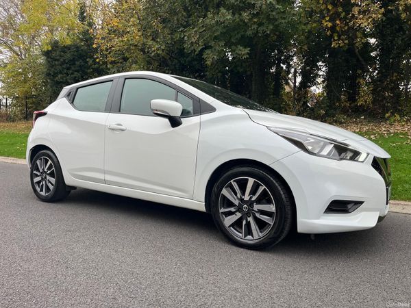 Nissan Micra Hatchback, Petrol, 2019, White