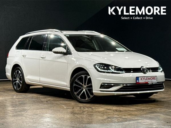 Volkswagen Golf Estate, Petrol, 2020, White