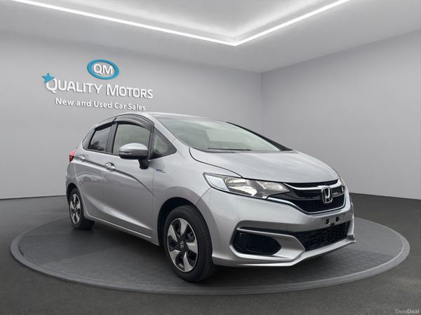 Honda Fit Hatchback, Petrol Hybrid, 2019, Silver