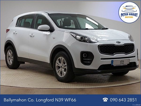 Kia Sportage SUV, Diesel, 2017, White