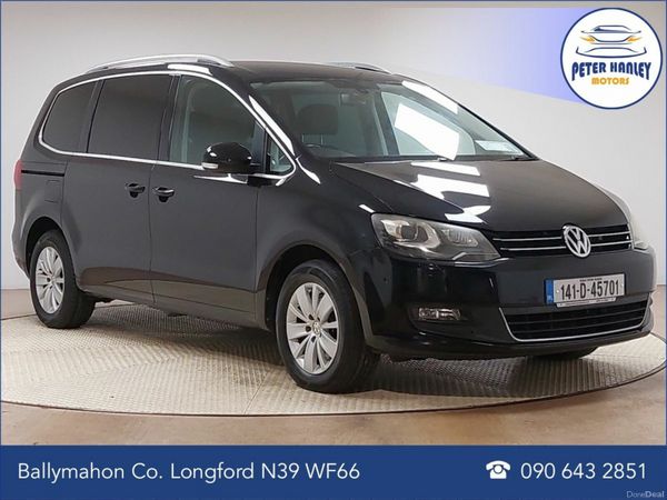 Volkswagen Sharan MPV, Petrol, 2014, Black