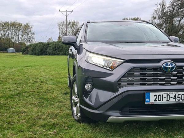 Toyota RAV4 SUV, Petrol Hybrid, 2020, Grey