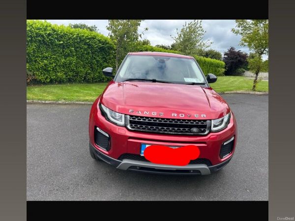 Land Rover Range Rover Evoque SUV, Diesel, 2017, Red