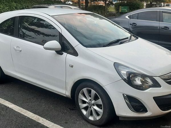 Vauxhall Corsa Hatchback, Petrol, 2014, White