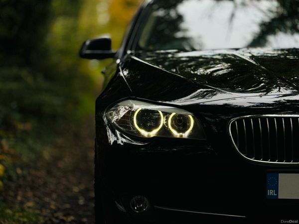BMW 5-Series Saloon, Diesel, 2012, Black