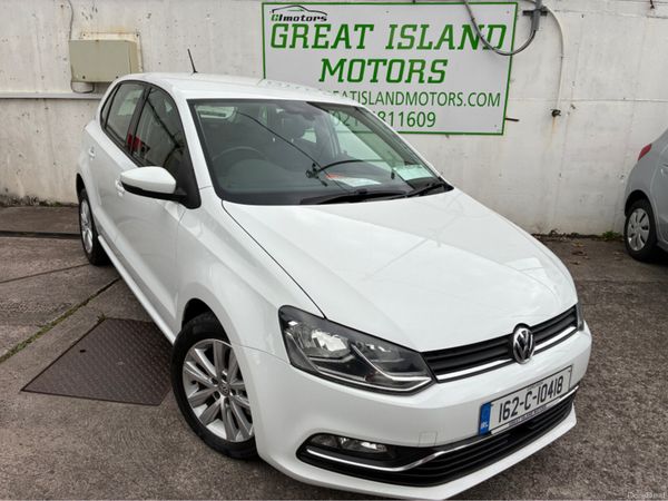 Volkswagen Polo Hatchback, Petrol, 2016, White
