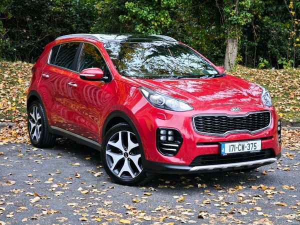 Kia Sportage SUV, Diesel, 2017, Red