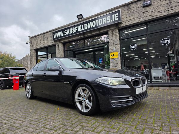 BMW 5-Series Saloon, Diesel, 2015, Black