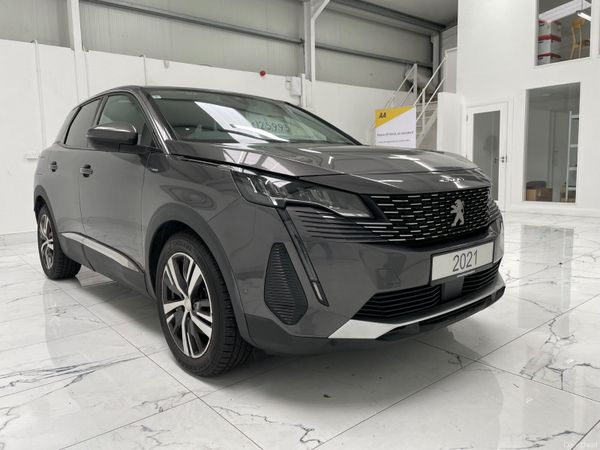 Peugeot 3008 SUV, Petrol Hybrid, 2021, Grey
